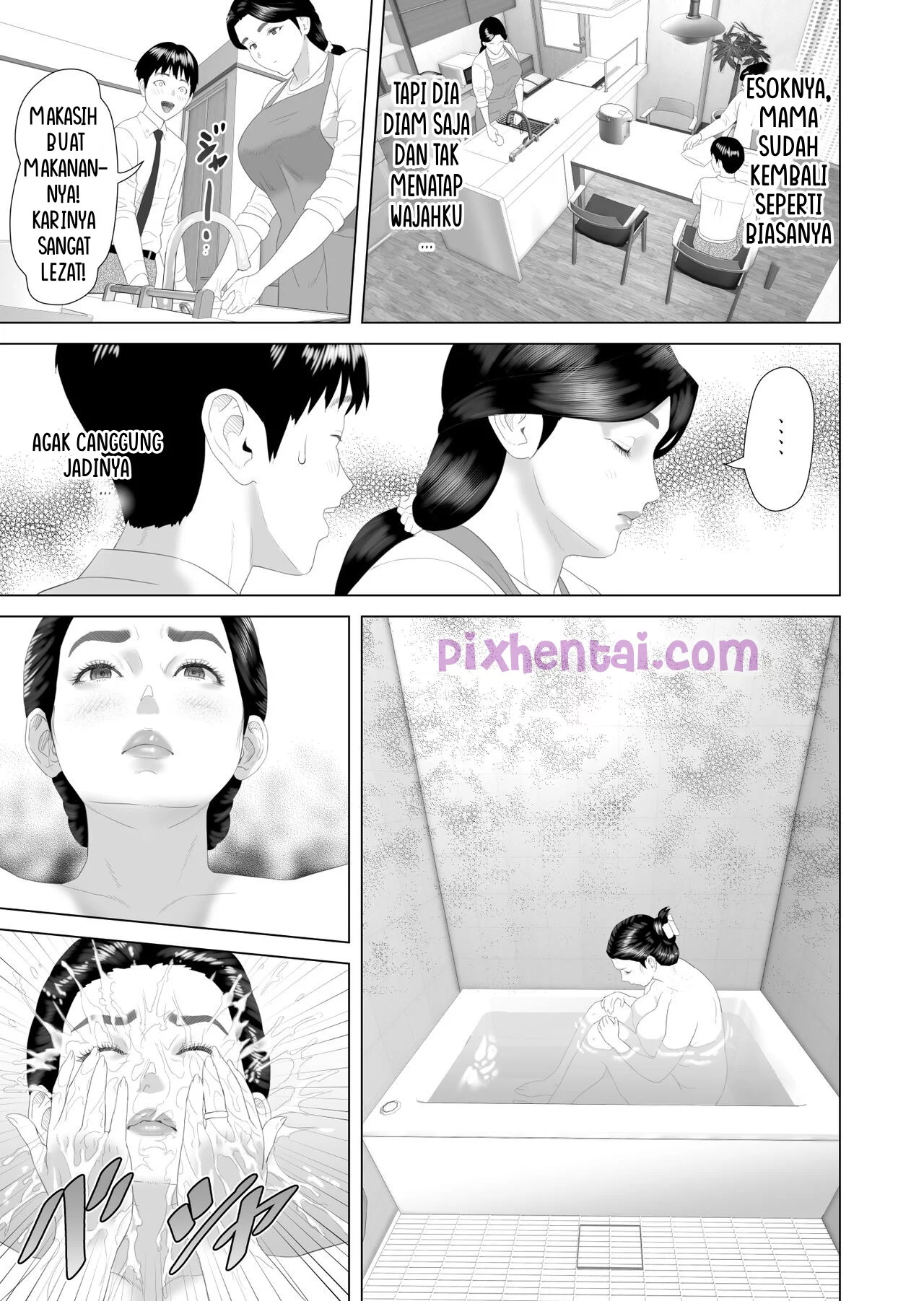 Komik hentai xxx manga sex bokep Mama Montok Kusodok saat sedang Bobo 5